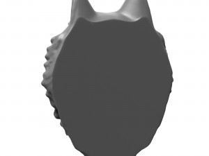 Wolf Head 3D Printable Model 3D 模型
