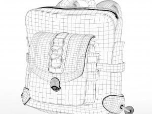 Realistic Bag 3D Model