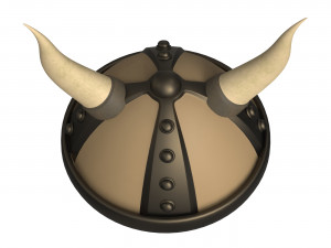 Warrior Helmet 3D Model