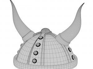 Warrior Helmet 3D Model