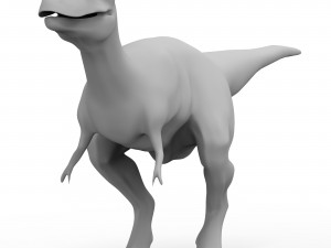 Dinosaur Base Mesh 3D Model