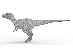 Dinosaur Base Mesh 3D Model