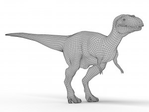 Dinosaur Base Mesh 3D Model