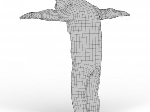 Chimpanzee Base Mesh 3D Model