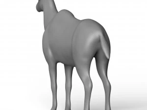 Kudu Base Mesh 3D Model