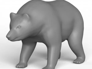Bear Base Mesh 3D Model