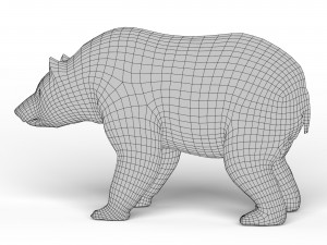 Bear Base Mesh 3D 模型