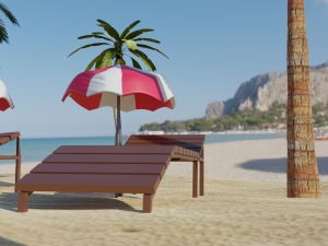 Beach Modello 3D