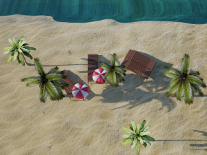 Beach Modello 3D