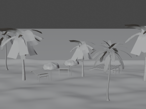 Beach Modello 3D