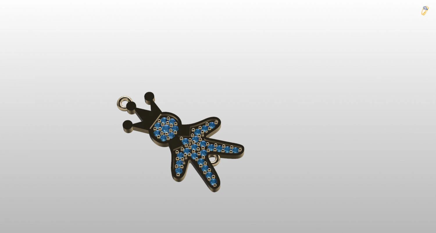 Boy bracelet 3D Model .c4d .max .obj .3ds .fbx .stl .blend