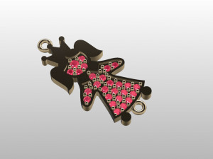 Girl bracelet 3D 모델
