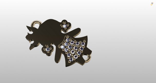 Girl bracelet Modelo 3D .c4d .max .obj .3ds .fbx .stl .blend 