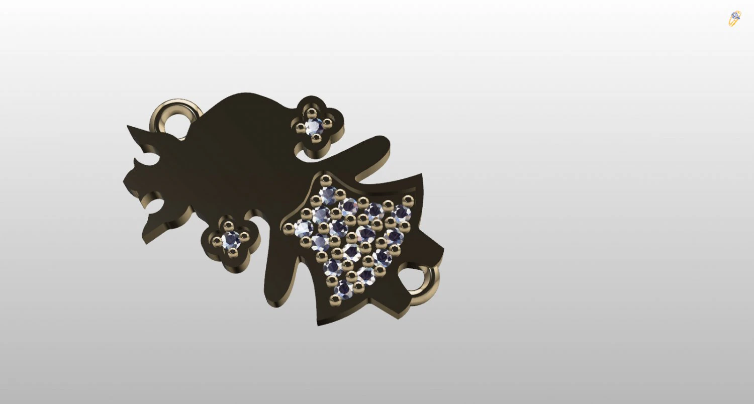 Girl bracelet 3D Model .c4d .max .obj .3ds .fbx .stl .blend 