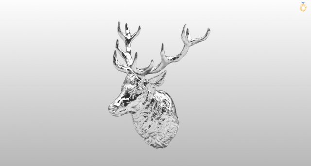 Deer Modello 3D .c4d .max .obj .3ds .fbx .stl .blend 