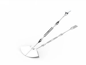 DETTAGLIO TENSOSTRUTTURA Modello 3D