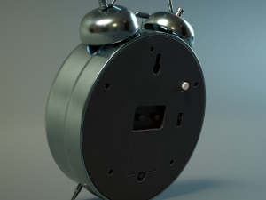 Table Clock Modello 3D