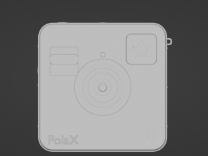 PolaX Instant Camera 3D Model
