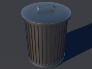 Trash can 3D Model