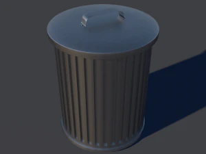 Poubelle Modèle 3D
