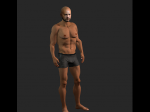 Man Modèle 3D