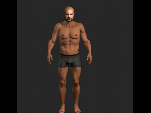 Man Modèle 3D