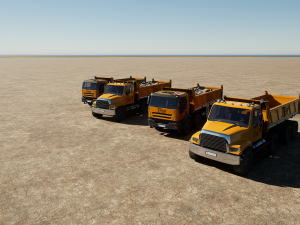American Truck 3D Model