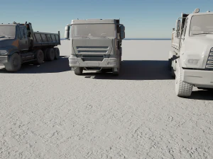 American Truck 3D Model