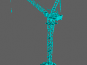 Crane with arrow 3D Модель