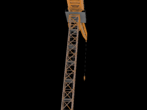 Crane with arrow 3D Модель