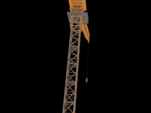 Crane with arrow 3D Model