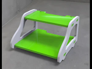 Wireless Wifi Router Storage Organizer 3D Model