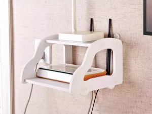 Wireless Wifi Router Storage Organizer 3D Model