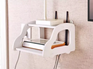 Wireless Wifi Router Storage Organizer 3D Model