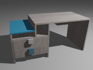 Desk 3D मॉडल