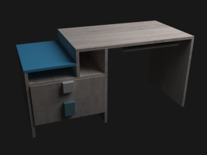 Desk 3D 模型