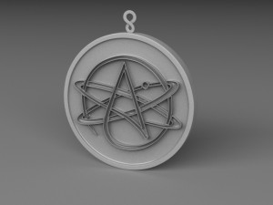 Atheist necklaces 3Dモデル