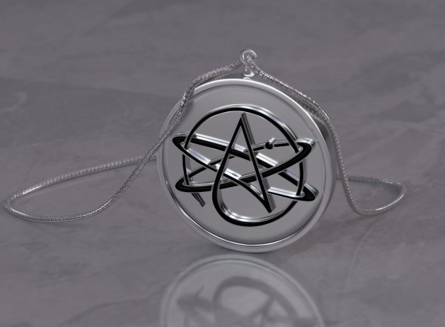 Atheist necklaces 3Dモデル .c4d .max .obj .3ds .fbx .stl .blend 