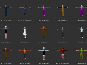 Avatar Game Animation Bible 3D Model