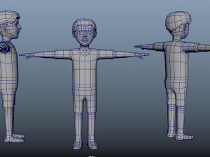 Avatar Game Animation Bible 3D Model