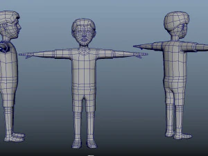 Avatar Game Animation Bible 3D Model