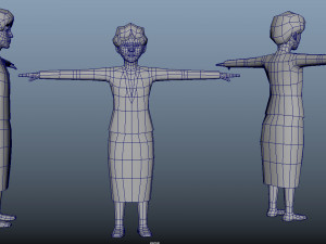 Avatar Game Animation Bible 3D Model