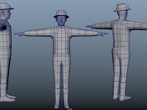 Avatar Game Animation Bible 3D Model