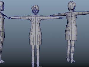 Avatar Game Animation Bible 3D Model