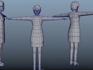 Avatar Game Animation Bible 3D Model