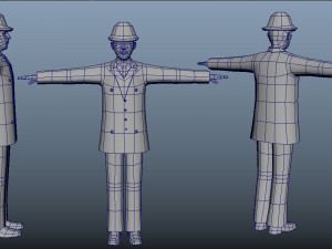 Avatar Game Animation Bible 3D Model