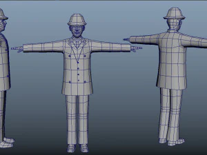 Avatar Game Animation Bible 3D Model