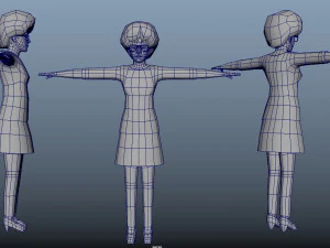 Avatar Game Animation Bible 3D Model
