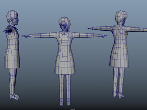 Avatar Game Animation Bible 3D Model