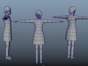 Avatar Game Animation Bible 3D Model